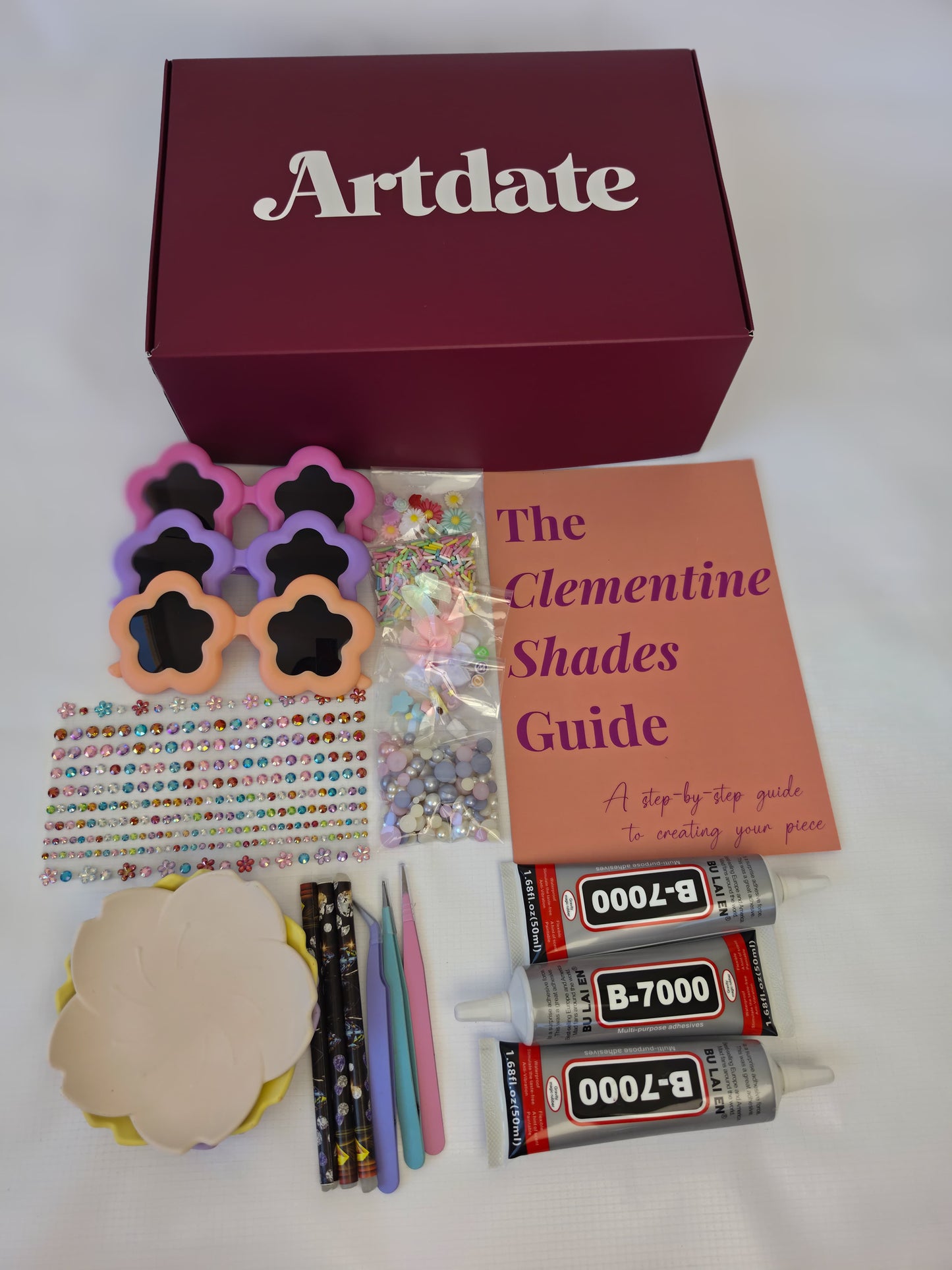 Kids personalized sunglasses decorating DIY kit